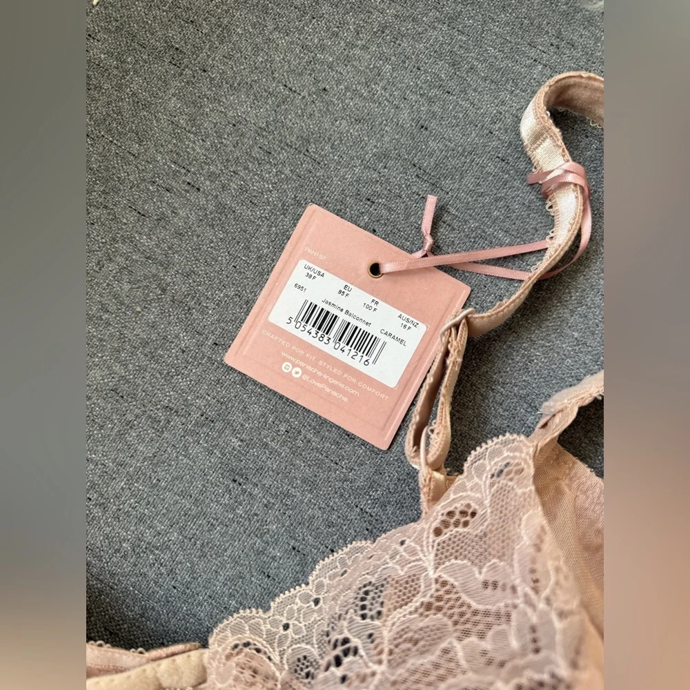 Jasmine Nude Lace Underwire Full Coverage Bra - Women's Intimates